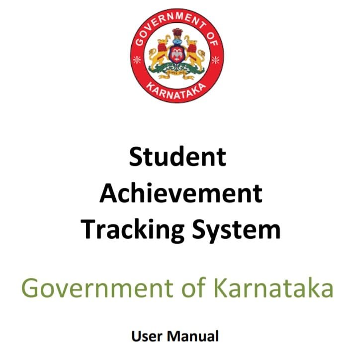 To Download User Manual Under Student Tracking System Karnataka