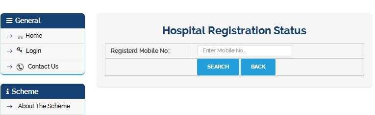 Tracking Hospital Registration Status